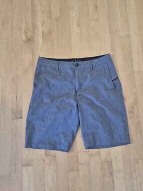 Nitrous Black Grey Stretch Hybrid Shorts